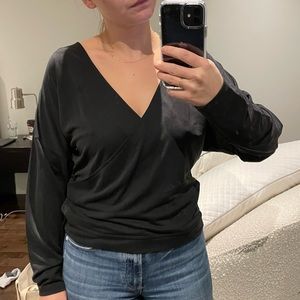 Gentle fawn wrap top